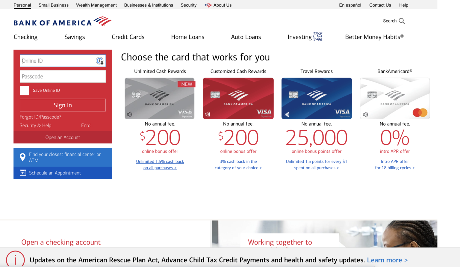 wire transfer bank of america fee